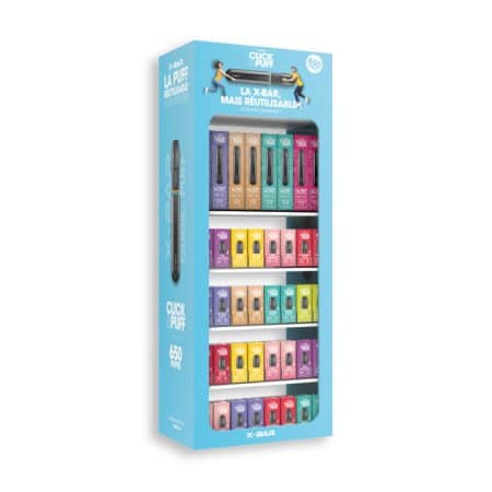 X-Bar Click & Puff Presentoir