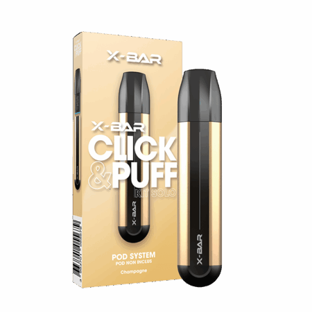 Click & Puff – Kit Solo Champagne