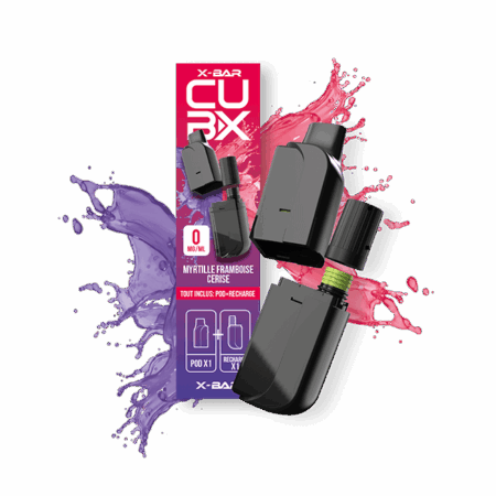 CUBX 2 Pods – Blueberry Raspberry Cherry