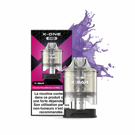 X-One Pro ×2 Pod Fraise Framboise Givrée