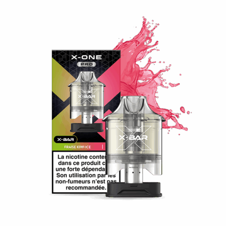 X-One Pro ×2 Pod Fraise Kiwi Ice