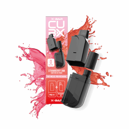 CUBX 2 Pods – Strawberry Jam