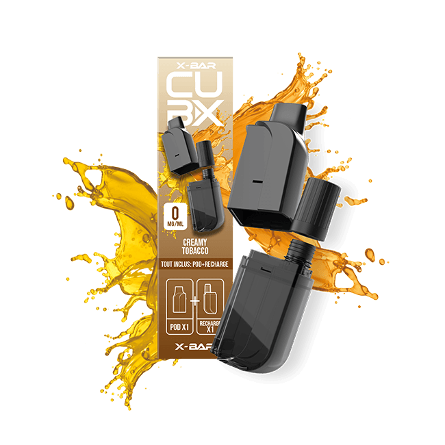 CUBX 2 Pods - Creamy Tobacco