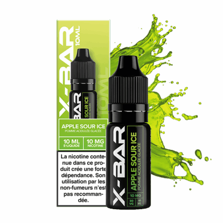 E-liquid 10ml Sour Apple ×10