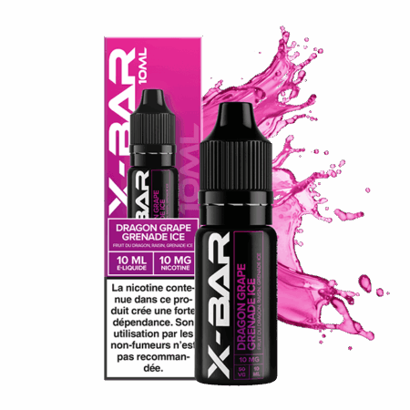 E-liquid 10ml Dragon Grape Grenade ×10