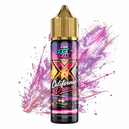 X-Bar Ice City 50ml - California Dreams (Watermelon Raspberry)