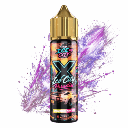 X-Bar Ice City 50ml - Ice City Paradise (Strawberry Kiwi)
