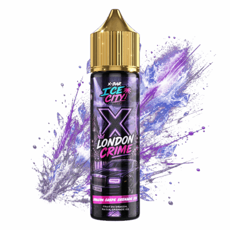 X-Bar Ice City 50ml - London Crime (Dragon Grape Grenade)